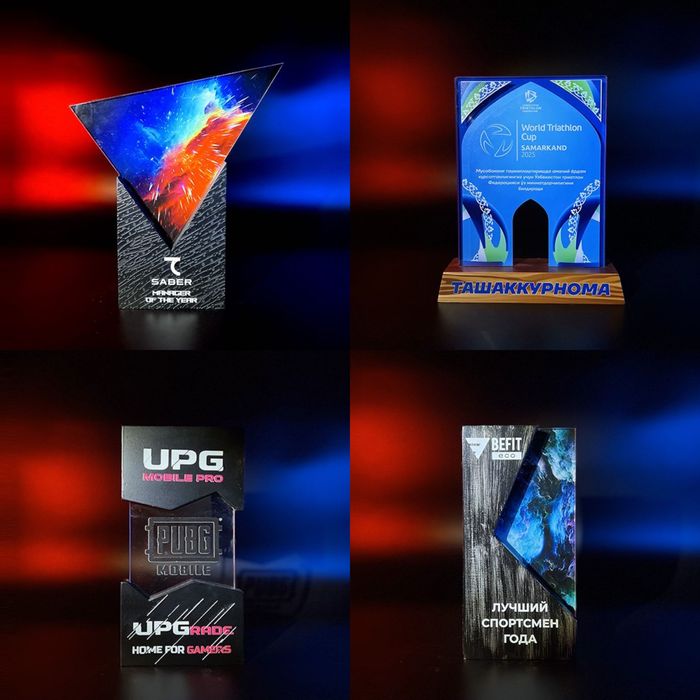 Индивидуальные Статуэтки с логотипом