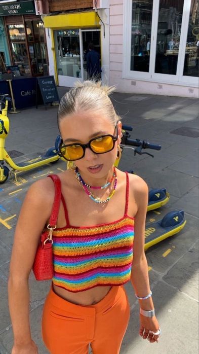 Майки, топы, шапки кроше