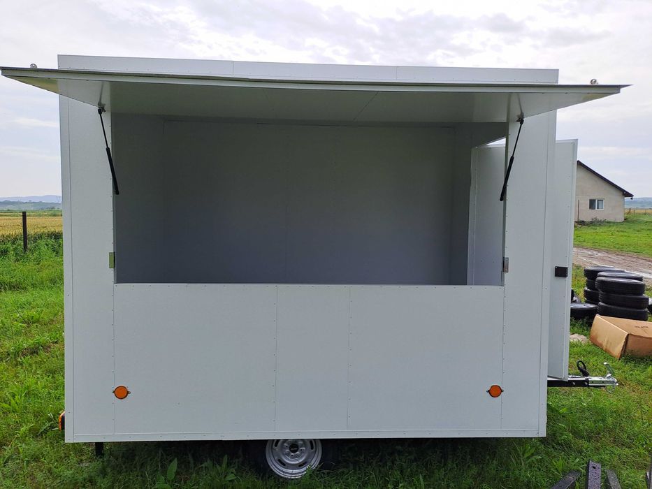 Rulota comerciala Noua - Rate!!! ,Caffea,Fast food. Carte CIV, Nr Rosu