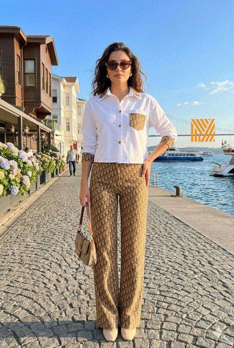 Compleu dama cămașă cu pantaloni