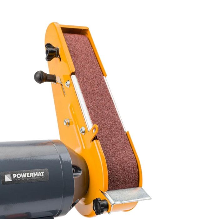 Polizor cu piatra si banda abraziva smirghel, 1850 W, Powermat