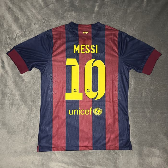Nike FC Barcelona Lionel Messi #10 Jersey – Home – Size L