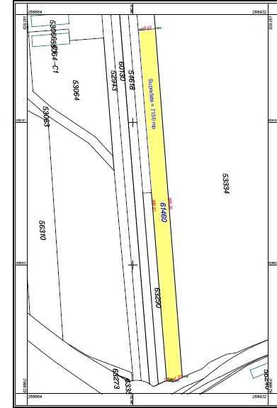 Teren 7150mp in Paleu cu iesire la drumul judetean 767F.