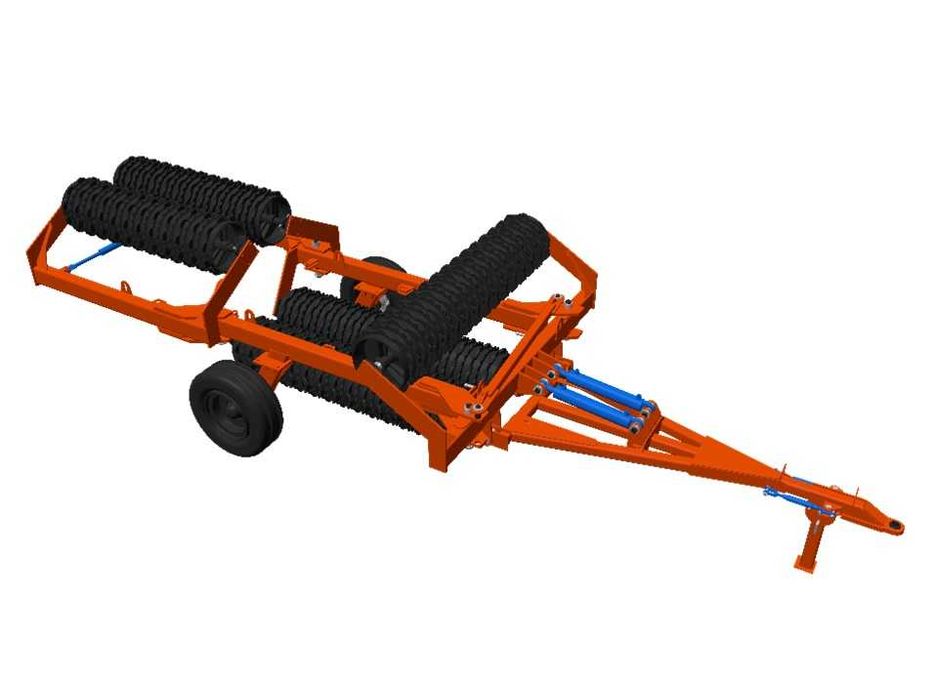 Каток прикатывающий кольчато-зубчатый ККЗ-6; ККЗ-9,2