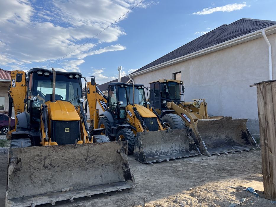 Услуги экскаватор погрузчика