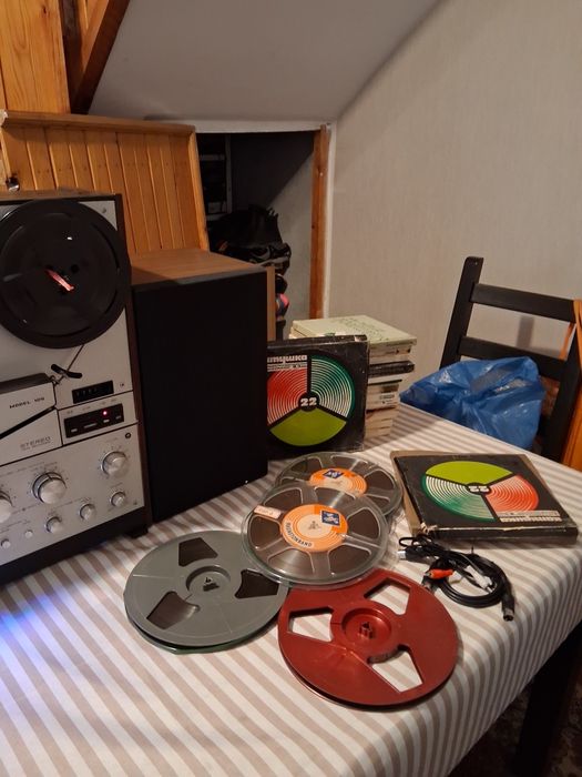 Magnetofon Rostov 105 ,funcționează f bine ,a fost revizuit