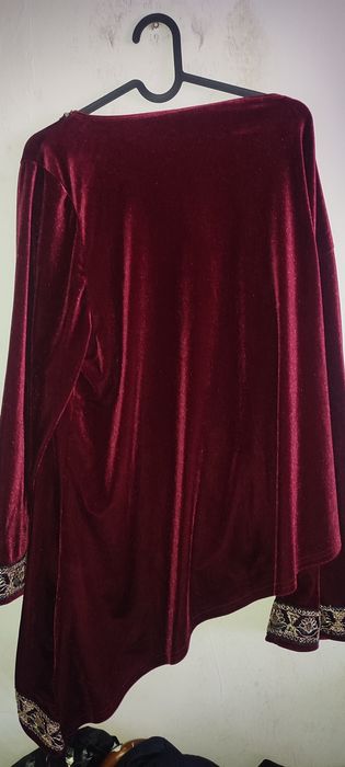 bluza catifea xL cu motive populare