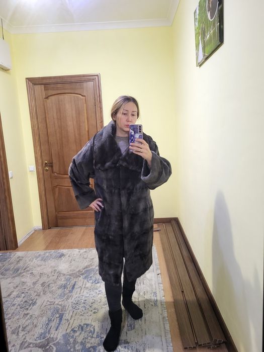 Шуба норковая стриженная