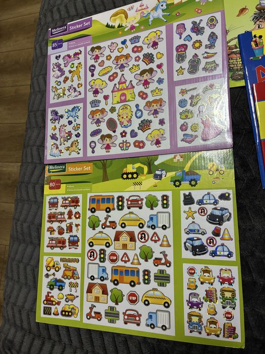 Детски книжки и стикери за 10 евро