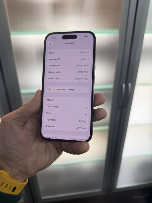 Vand Iphone 14 Pro 256Gb Deep Purple