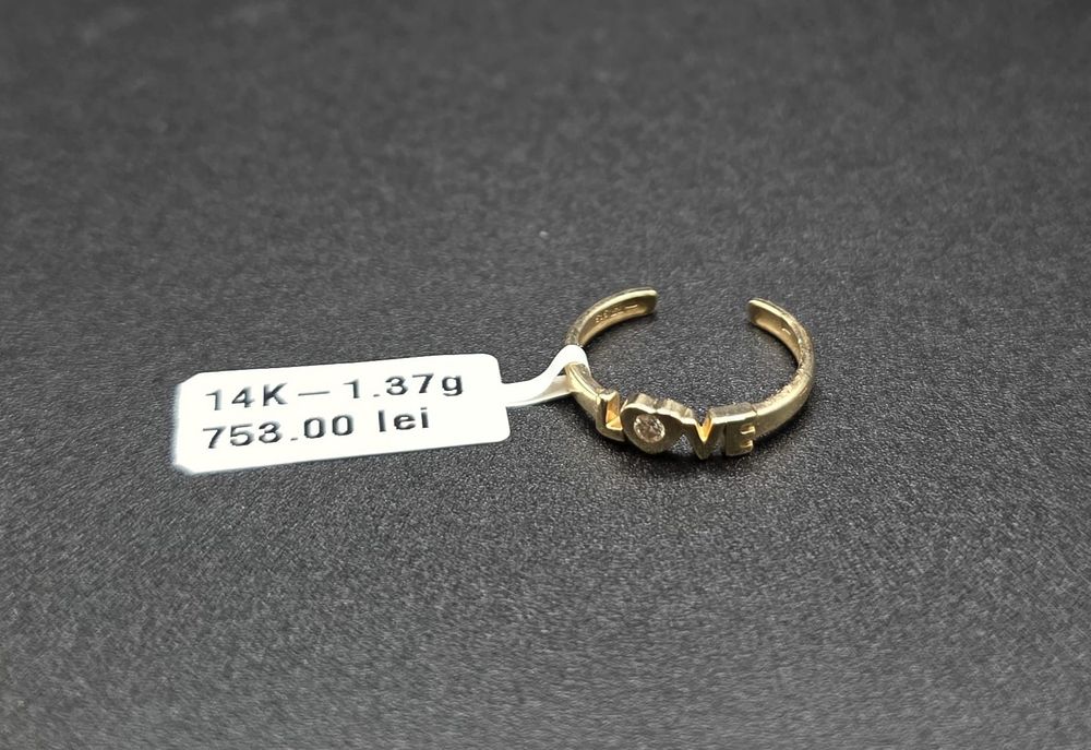 Inel aur 14k 1.37gr