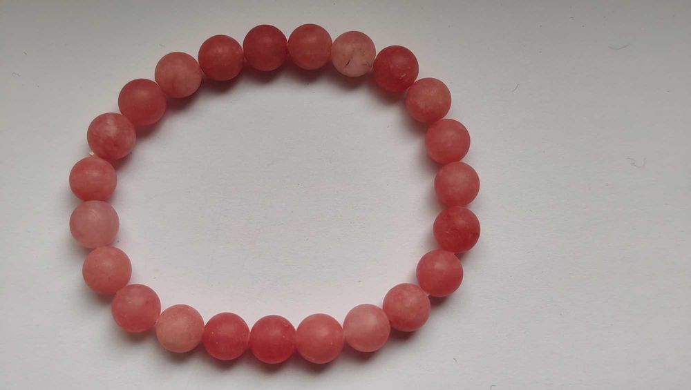 Браслет из натурального камня РОДОХРОЗИТ