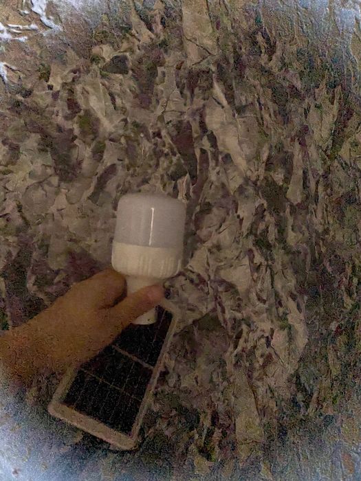 Новая Лампа на солнечной панели