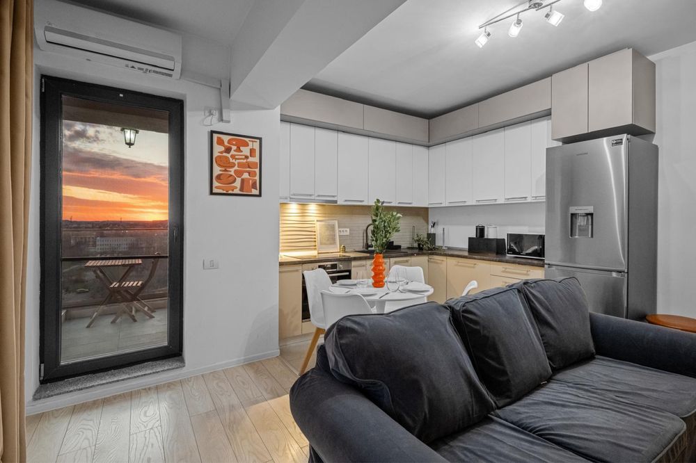 Apartament 3 camere de inchiriat, Novum Lacul Morii, bloc nou cu parcare subterana gratuita