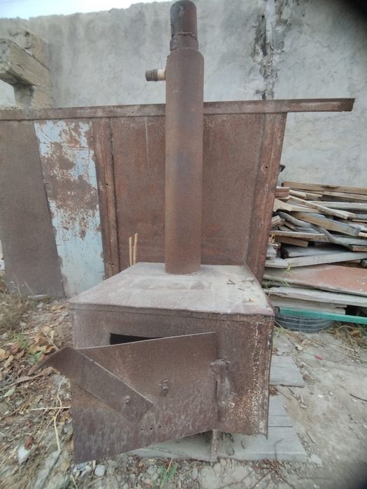 Буржуйка, пеш и котел