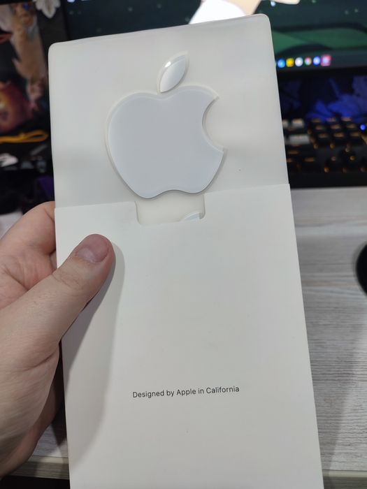 Оригинальные наклейки Apple (10 комплектов / 20 шт) + конверт