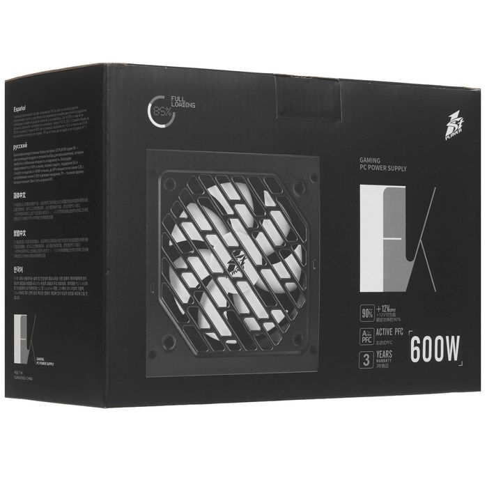Блок питания 1STPLAYER PS-600FK 600 Вт