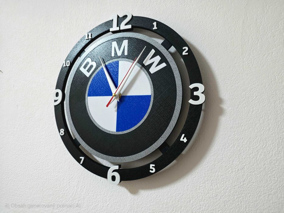 Стенен часовник на bmw