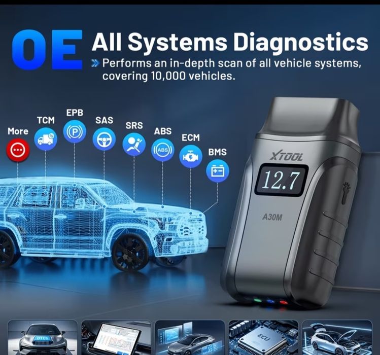 Продам диагностический сканер XTOOL A30M