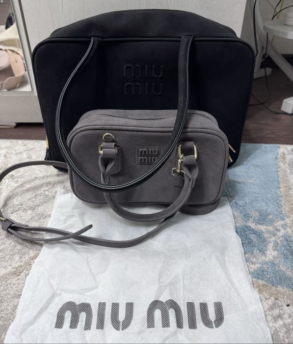 2 НОВЫЕ замшевые сумочки. Цена за обе