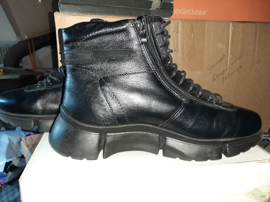 Ботинки мужские кожаные 45 размер.