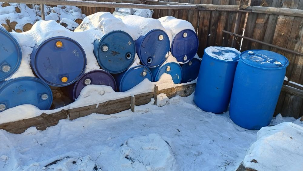 Пластиковые бочки