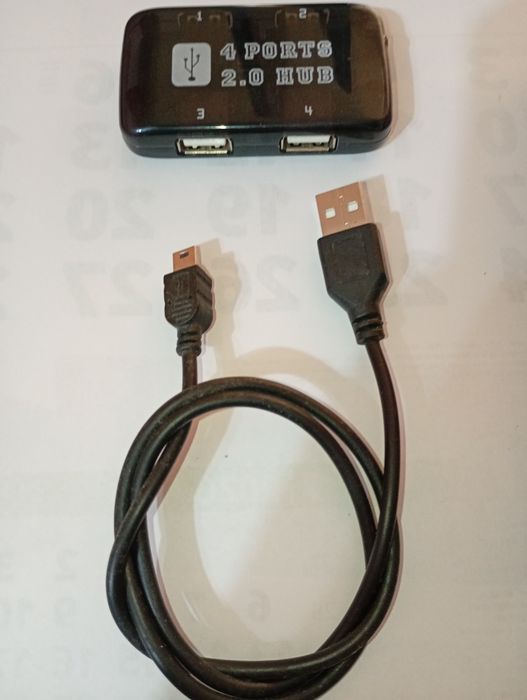 Хъб за компютър с 4 бр  USB