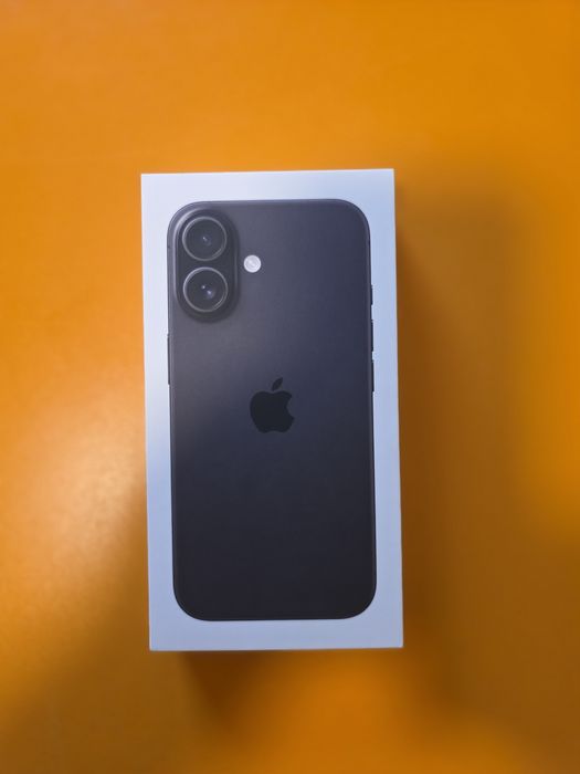 Iphone 16 128gb Black liber de retea sigilat factura garantie bonus