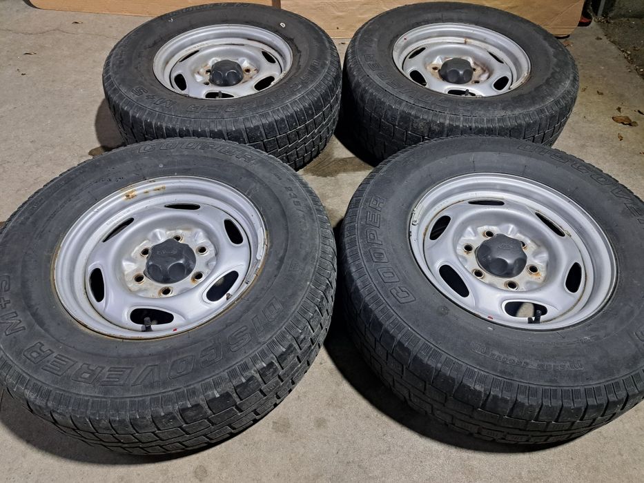 4бр. 6х139.7/15 с гуми Ford Ranger Mazda Mitsubishi L200 6x139,7/15 Фо