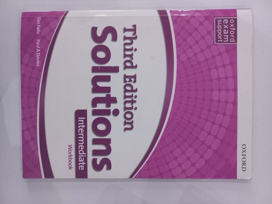 Продам учебник английского: Oxford Solutions Intermediate
