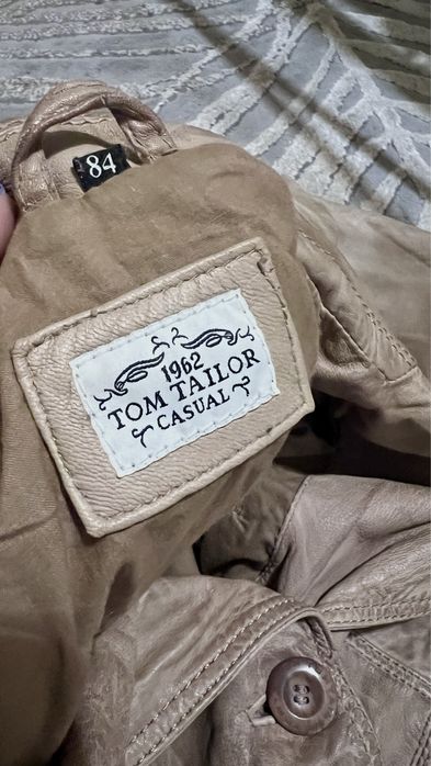 Уникално Сако от агнешка кожа Tom Tailor  XL