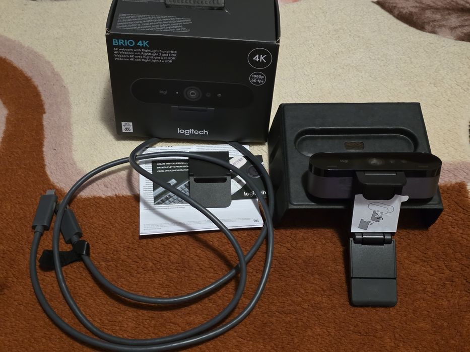 Camera Web Logitech Brio 4K - Garantie