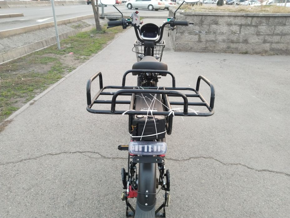 Новый электра велосипед