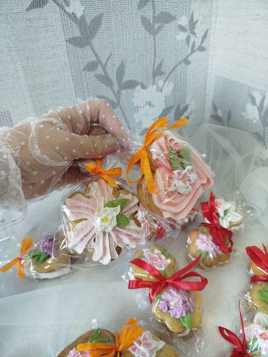 Цветы, букеты из зефира