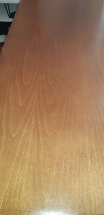 Конзолна маса, ниска, МДФ, цвят дъб