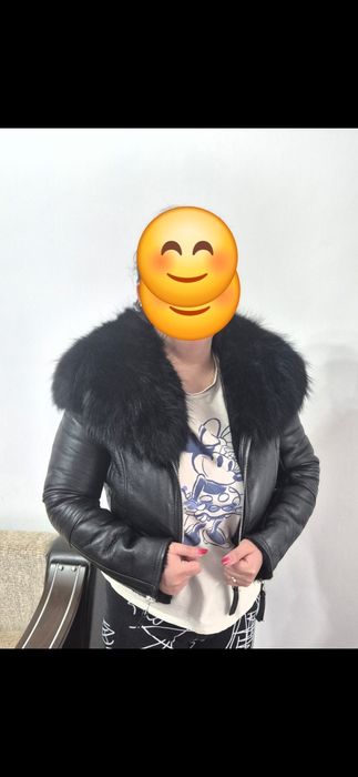 Geaca dama din piele