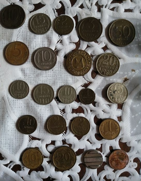 Продам монеты разные для коллекции