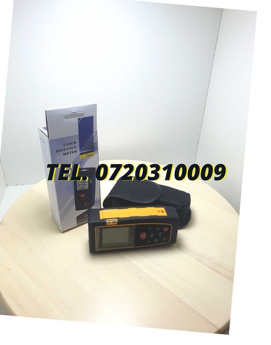 Telemetru Laser Profesional 40 M Precizie  2mm Protectie Ip54 p