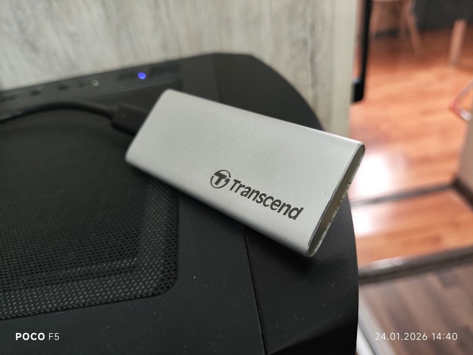 Внешний SSD 1Tb Transcend оригинал