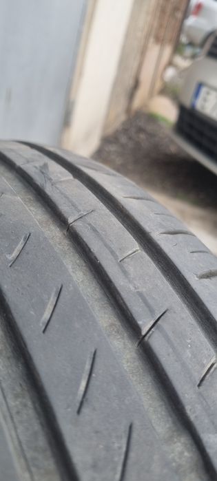 Оригинални джанти 17 ки за VW с Летни  Continental 225/45/17  Дот 2022