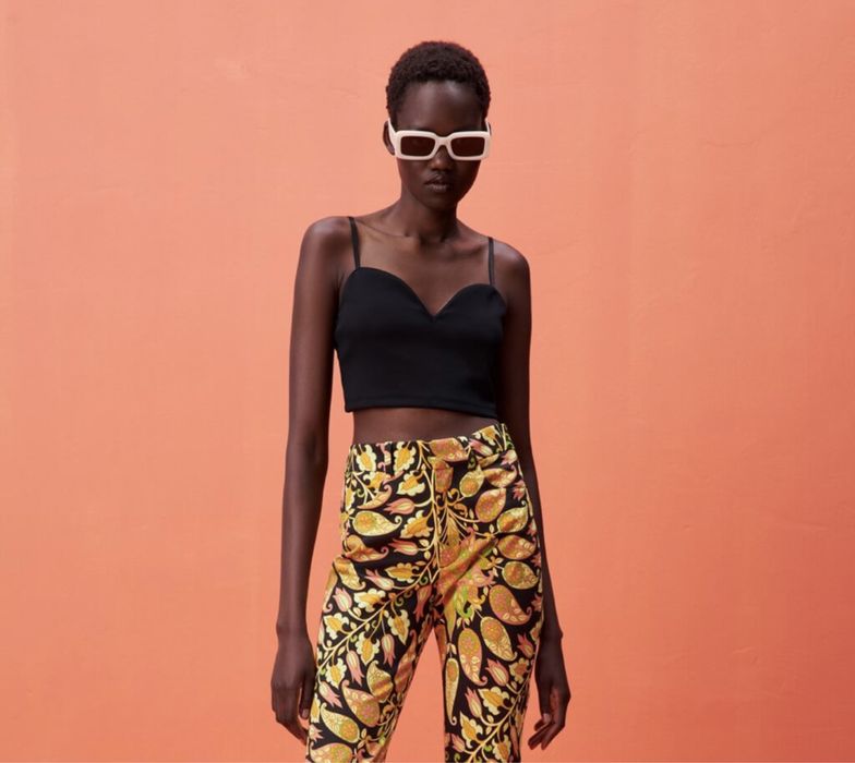 Top ZARA marime S nou