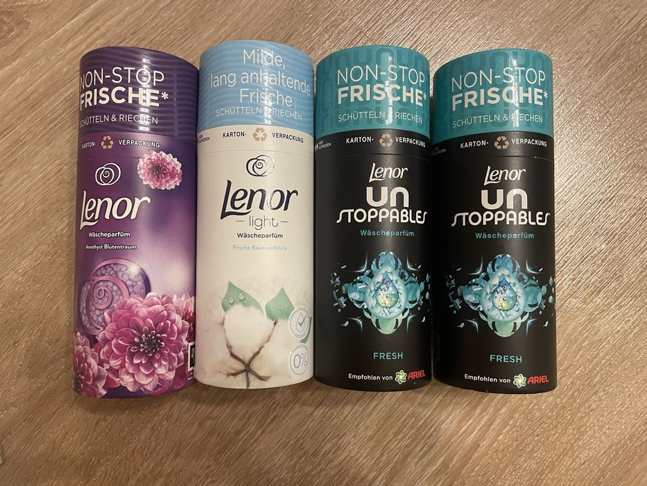 Lenor ароматные гранулы для стирки