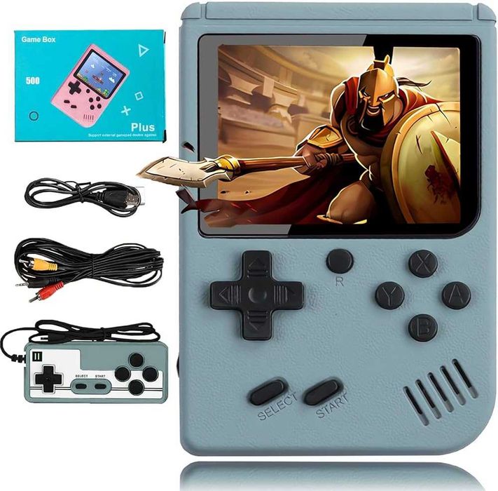 Ретро преносима игрова конзола, Roffie 500 игри 2.8"екран