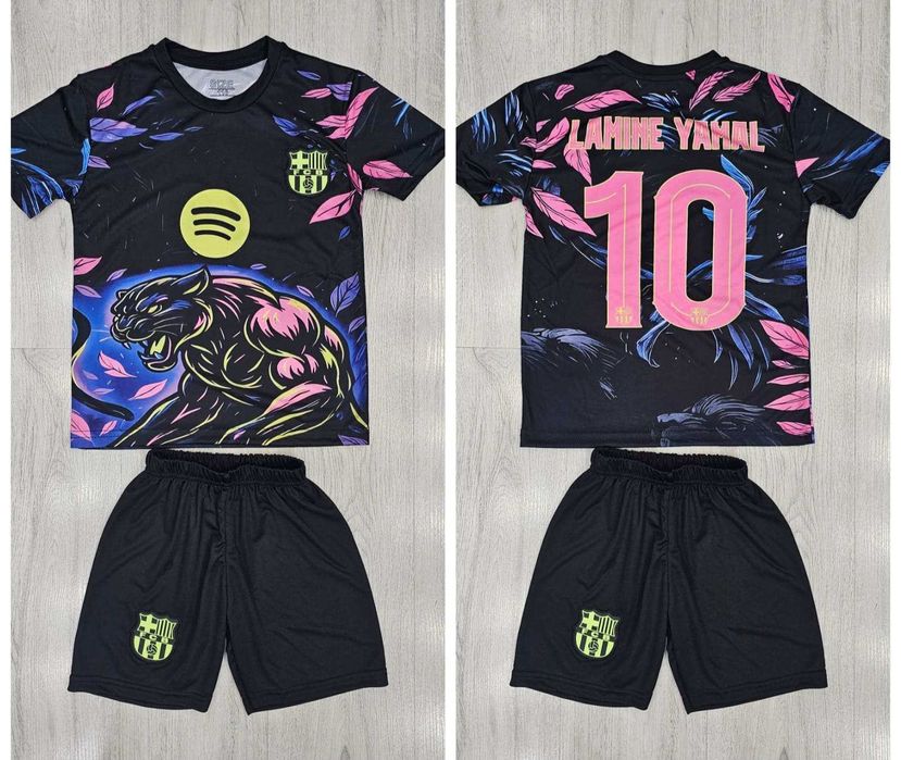 Детски екип Ламин Ямал 2025г Шарен комплект Ламин ямал Ново