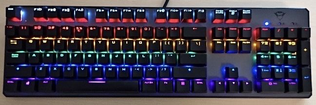 Tastatura gaming Trust GXT 865 Asta