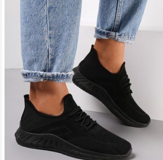 Pantofi sport negri pentru damă