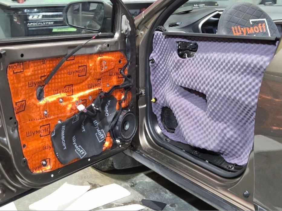 Шумоизоляция авто