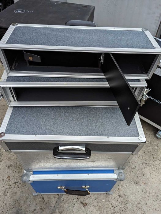Rack case 2u microfoane