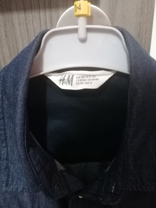 Cămașă baiat bleumarin