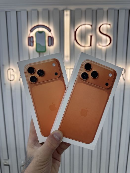 Iphone 17pro max(1tb)orange,silver,blue айфон 17 про макс Павлодар